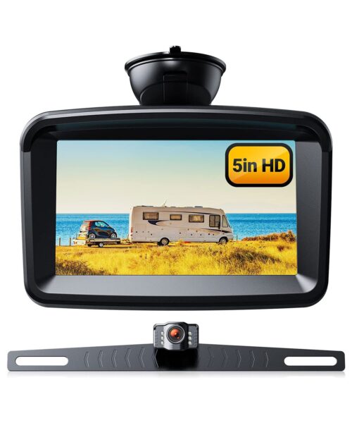 5″ Monitor with 1080P Backup Camera for Truck