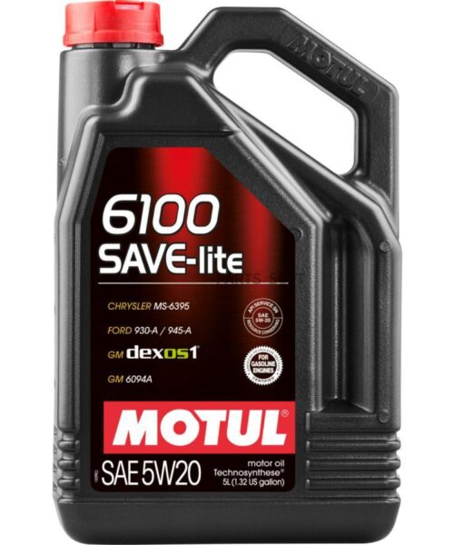 Mühərrik Yağı / 6100 SAVE-LITE 5W20 5L