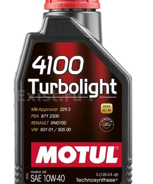 Mühərrik Yağı / 4100 TURBOLIGHT 10W40 1L