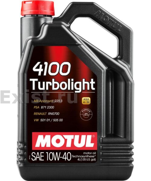 Mühərrik Yağı / 4100 TURBOLIGHT 10W40 4L